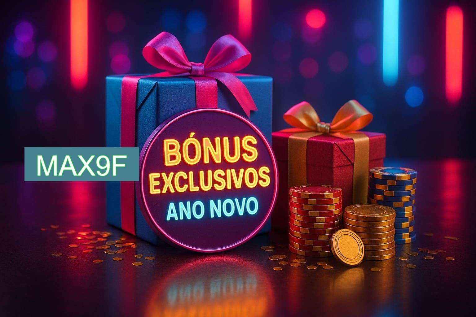 Promoções de Ano Novo no MAX9F